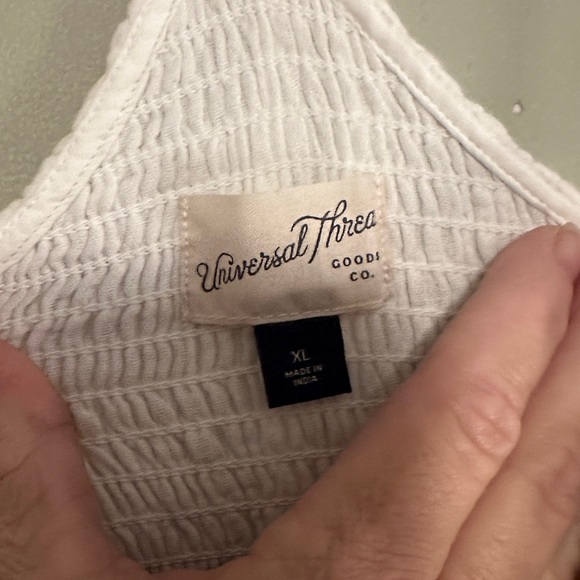 Universal thread. White Crochet Maxi Dress - Picture 3 of 3